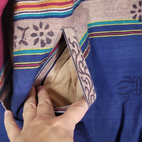 Vintage Kathmandu Southwestern Hoodie Jacket Size XL Unisex Aztec Indie Pattern - Picture 4 of 11